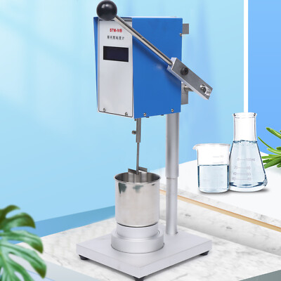 Digital Stormer Viscometer Paint Viscosity Meter Tester KU CP G Temp Display