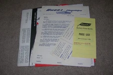 Vintage Owens Flagship Cabin Cruiser Boat Dealer Ad & Price List c.1954-1955