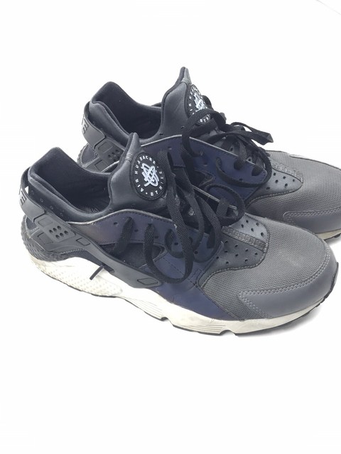 nike huarache dark grey