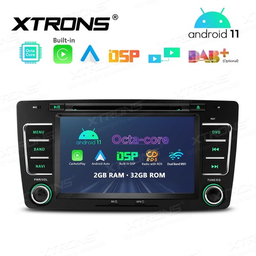 AUTORADIO ANDROID 11 STEREO AUTO 7 SKODA OCTAVIA YETI COMANDI VOLANTE NAVI WIFI - Foto 3 di 11