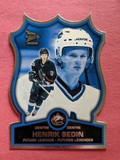 2000-01 PRISM GOLD MCDONALDS HOCKEY-FUTURE LEGENDS DIE CUT-HENRIK SEDIN