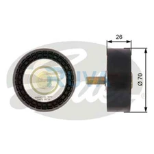 Fits BMW 3 Series 1 1.6 1.8 1.9 2.0 Ruva Deflection Guide Pulley 11281440378