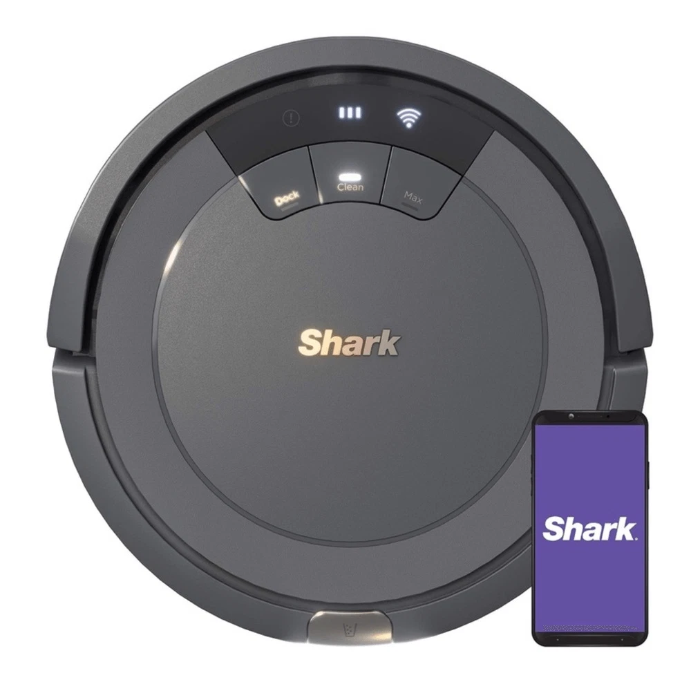 NEW Shark AV753 ION Robot Vacuum, Tri-Brush System, Wifi Connected Grey