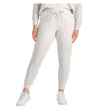MEMBER'S MARK LADIES FRENCH TERRY JOGGER XLARGE, SILVER NEW
