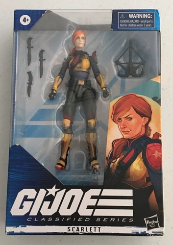 Hasbro GIJOE Classified Series 6" Scarlett Action Figure #05 NEW IN BOX