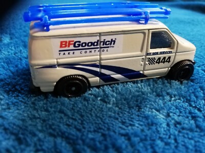 Vintage Matchbox Ford Panel/Kastenwagen 1:80-MB 444 BF Goodrich Pit Side Service