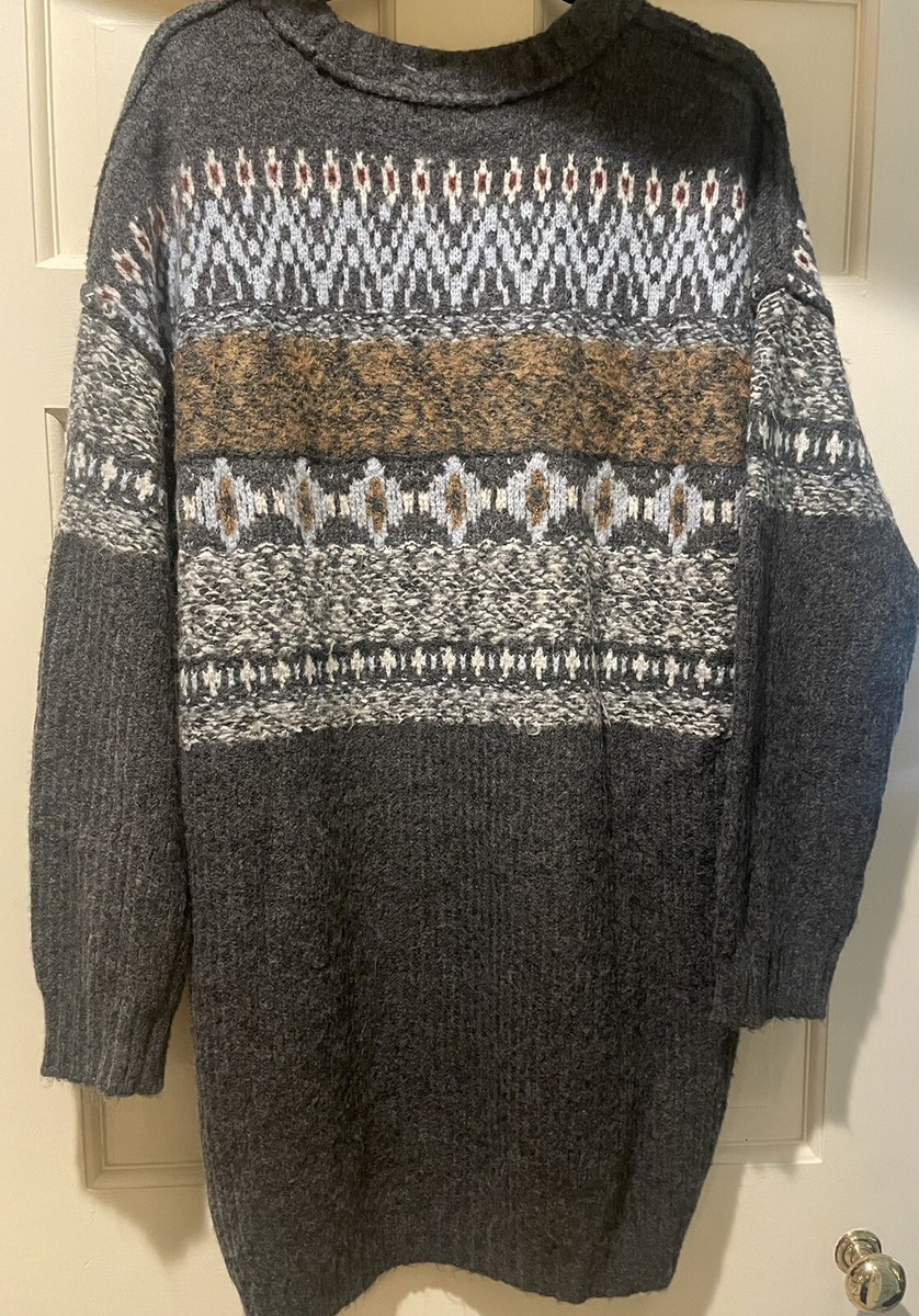 american eagle grey sweater dress NWT Gray Small All formal
