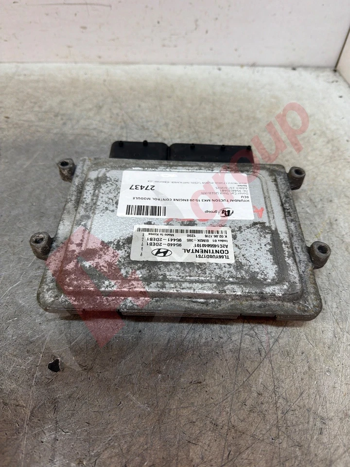 HYUNDAI TUCSON MK3 15-20 ENGINE CONTROL MODULE ECU 954402DEB1 - Image 2 of 4