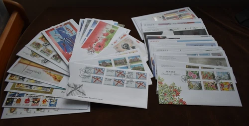 Jersey First Day Covers, 2013 and 2014 Sold Individually