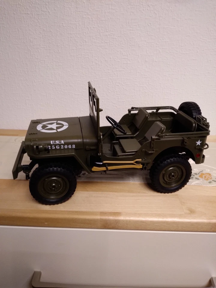 RC Military Jeep - "Willy`s Jeep" RTR in OVP - Bild 2 von 3