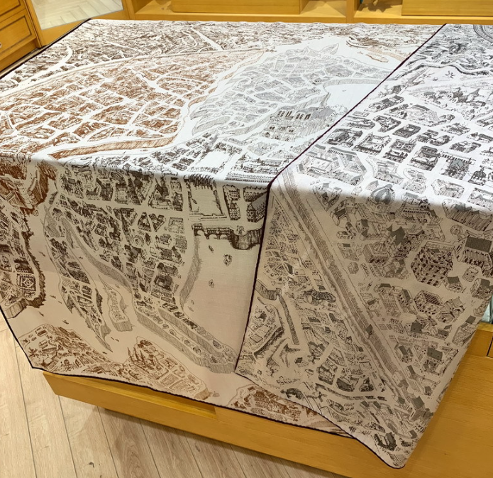 70% Cashmere 30% Silk Shawl Square 135X135cm Bandann horse Print Scarf wrap new