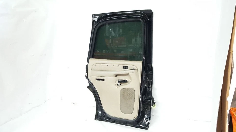Puerta trasera izquierda negra 8555 OEM 2002 2003 2004 2005 2006 Cadillac Escalade Foto 3 de 4