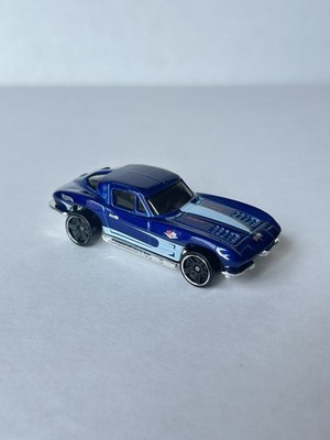 Hot Wheels - 1963 Chevy Corvette Stingray  11 Street Beast - Blue 1:64 Pre Owned