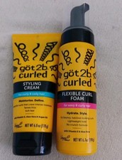 2 Curled Styling Curl Defining Moisturizing Hair Cream/Curl Foam C01