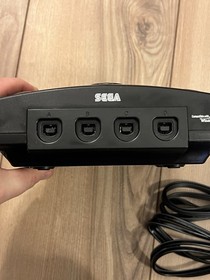 Sega Dreamcast Sega Sports Edition Black Console w/ Controller Cables Tested