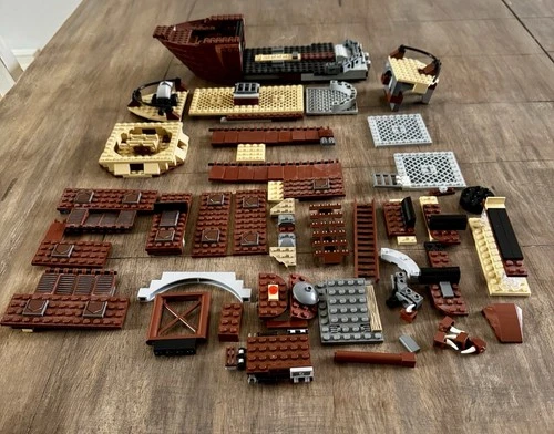 Lego Set #6210 Star Wars Jabba's Sail Barge Ship Retired Incomplete