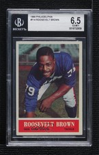 1964 Philadelphia Rosey Brown #114 BGS 6.5 HOF 0q3