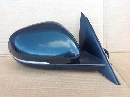 JAGUAR XF X260 DOOR WING MIRROR O/S DRIVERS RIGHT SIDE GREEN 2015 - 2024