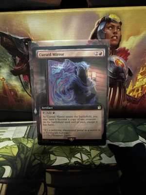 Cursed Mirror (Extended Art) (Surge Foil) Universes Beyond: Doctor Who Foil