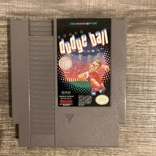 Super Dodge Ball NES Nintendo Technos Cartridge Tested Working Free Shipping