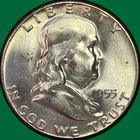 1955 Bugs Bunny Franklin Half Dollar Brilliant Uncirculated BU Coin #42079
