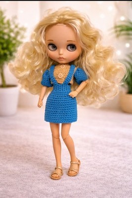 Strick Puppenkleidung Blythe Puppe