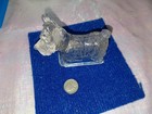 Vintage Scottie Dog Federal Glass Figurine Pressed Glass Scottish Terrier 🍬Dish — photo 9