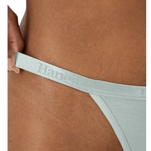 HANES Originals Women’s 3-Pack SuperSoft String Bikini Underwear Panty Size XL - Picture 4 of 7