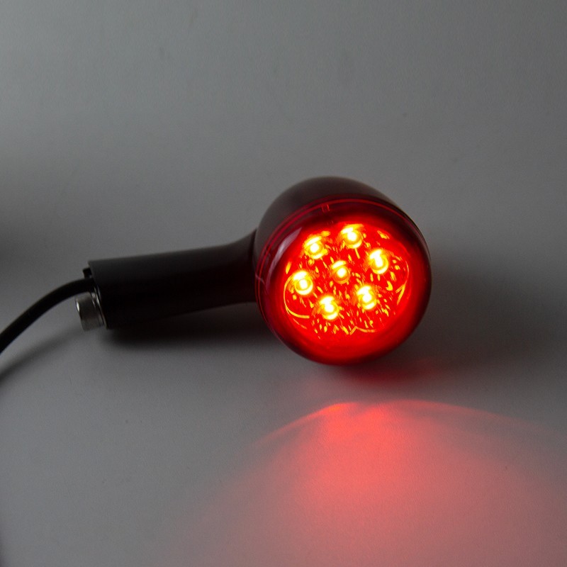 Rear Turn Signals LED Red Light Fit For Harley Sportster XL 883 1200 1992-2022