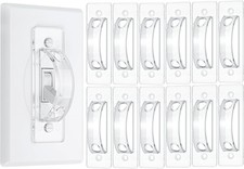 Light Switch Guard Cover 12 Pack Clear Toggle Switch Cover Child Proof