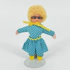 Vintage 1967/1968 Mattel Family Affair Mrs. Beasley Doll 4.5” Tall EXCELLENT