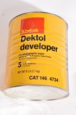 New 5-gallon can KODAK DEKTOL Print  film developer Powder