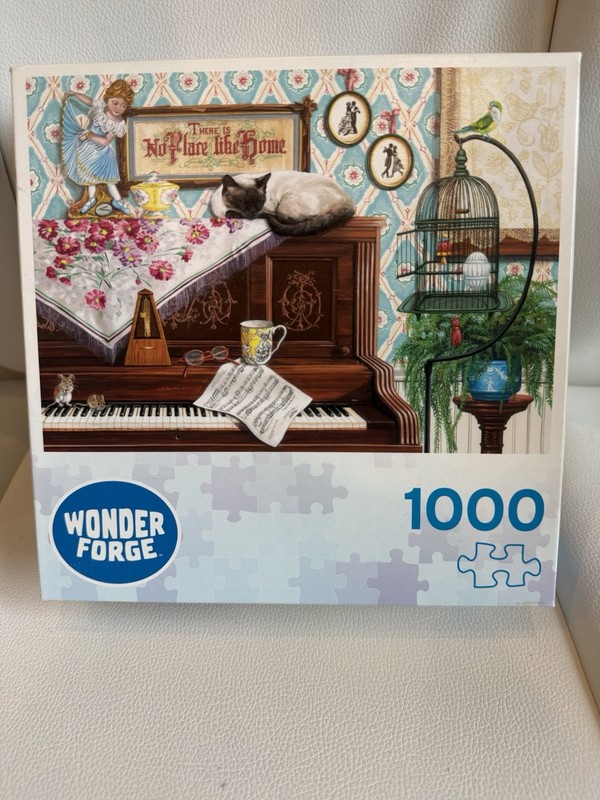 Wonder Forge Piano Cat 1000 Piece Puzzle