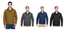M705 Harriton Mens Auxiliary Canvas Work Jacket