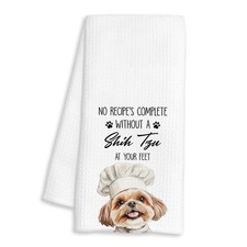 Shih Tzu Gifts Decorative Kitchen Towels 16x24" Dog Mom Pet Lover Hand Towel