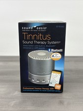 Sound Oasis Tinnitus Therapy BST-100-ADCO Bluetooth 30 Sounds Sealed NEW in Box