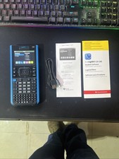 TI Nspire CX II CAS Color Graphing Calculator - Includes Charger  Paperwork