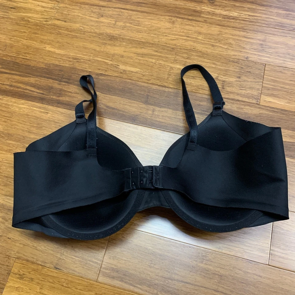 Sujetador con aros Olga negro cobertura completa cómodo lencería diaria 42C GB0561A Foto 2 de 4