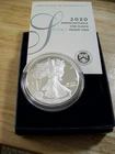 2020 s U.S. Mint American Eagle 1oz Silver Proof $1 Dollar Coin with Box and COA