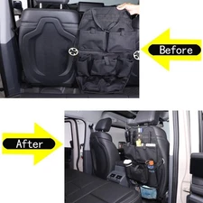 22-24 For Ineos Grenadier MOLLE PANEL Storage Bag Back Seat Organizer Pocket