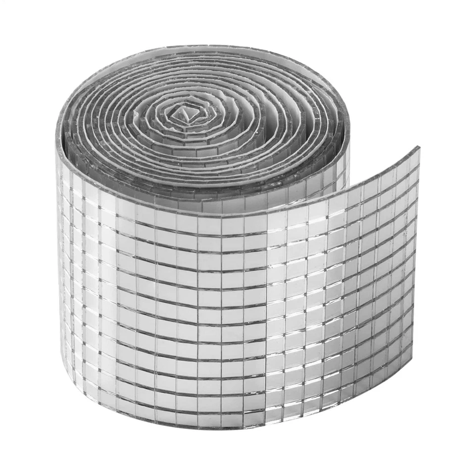 4*120 cm Selbstkleber DIY Mosaikfliesen Glaspiegel für Disco Ball DIY -Handwerk - Bild 3 von 4