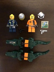 Lego 8632 Agents Swamp Raid 100% Complete w/ Manual & Minifigs!