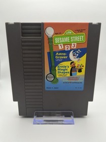 Sesame Street 123 (Nintendo NES, 1989) No Manual
