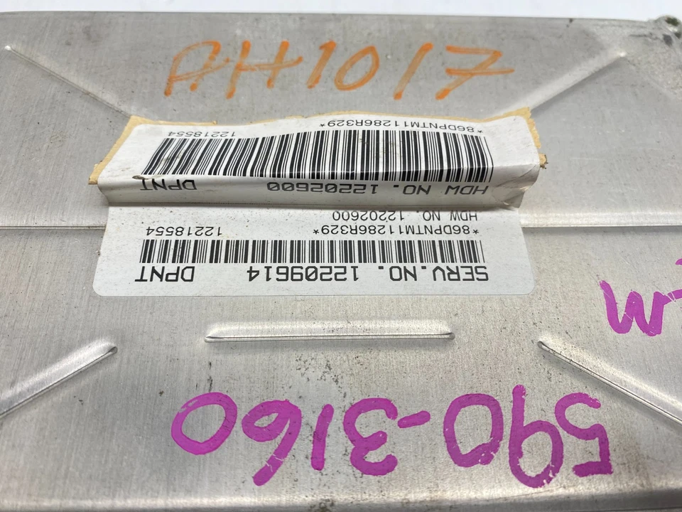 2001 - 2003 CHEVROLET MALIBU ENGINE/MOTOR BRAIN BOX ECM OEM, 590-03160 - Image 2 of 4