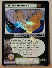 Dragonball Z DBZ CCG Score The Luck Of Trunks Unlimited Foil Rare Preview 5 LP