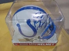 PEYTON MANNING Signed/Autographed Indianapolis Colts Riddell Mini Helmet