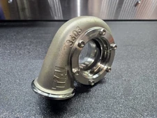 Turbine Housing, Stainless, TiAL V-band inlet/outlet, Garrett GT30/GTX30R .63A/R
