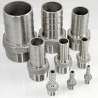 MALE NPT Thread Pipe Fitting to Barb Hose Tail End Connector Stainless Steel 304