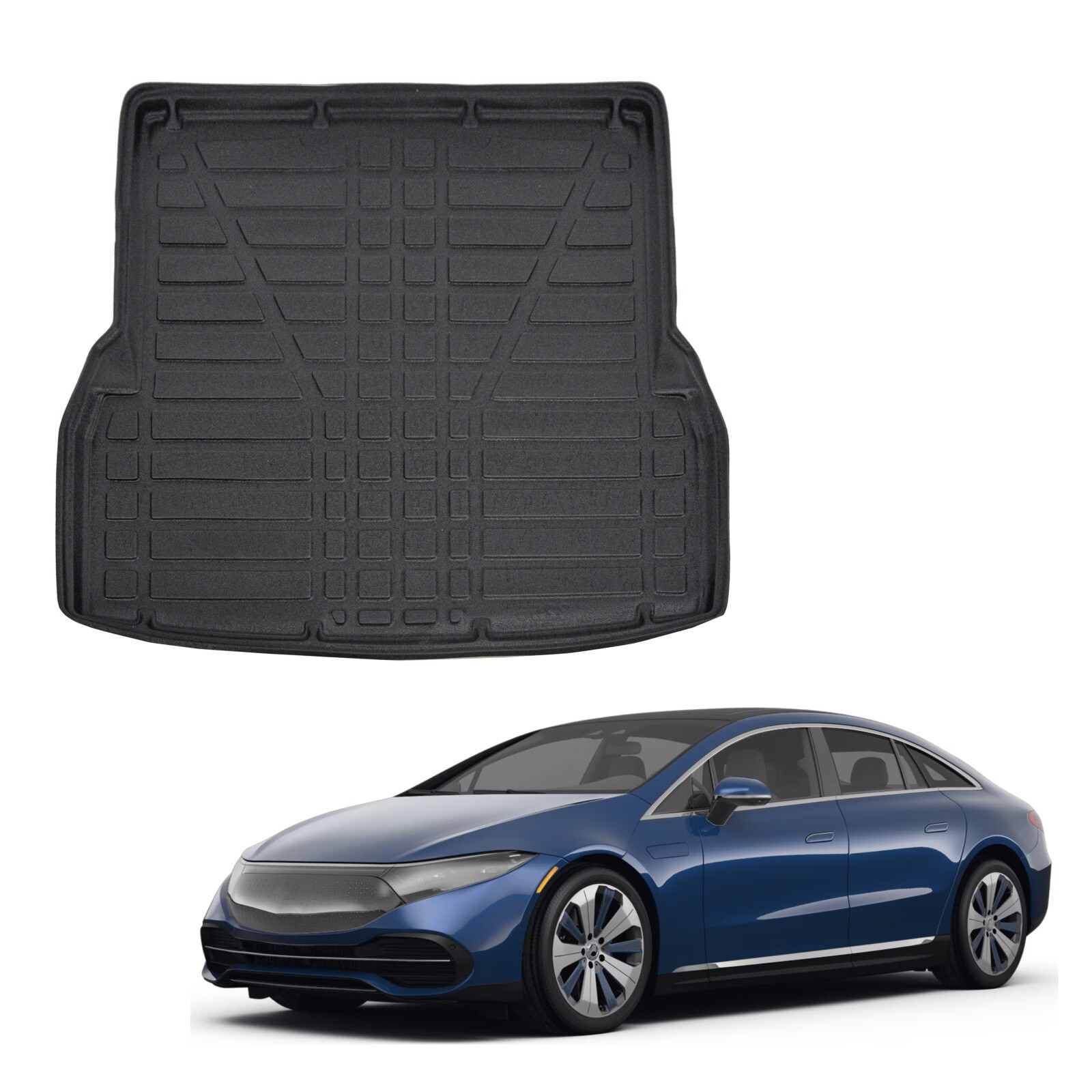 Tapis de coffre Mercedes EQS V297 idéal pour vos bagages et loisirs en plein air