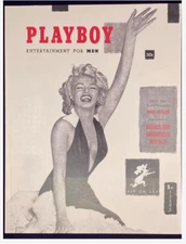 PLAYBOY MARILYN MONROE DECEMBER 1953 REPRINT MINT CONDITION
